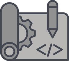 Blueprints Vector Icon