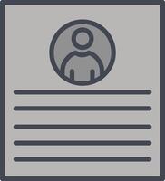 Client Profile Vector Icon