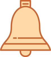 icono de vector de campana de iglesia