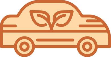 Ecology Car Vector Icon