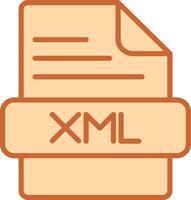 XML Vector Icon