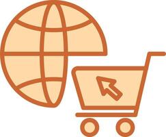 E commerce Online Store Vector Icon