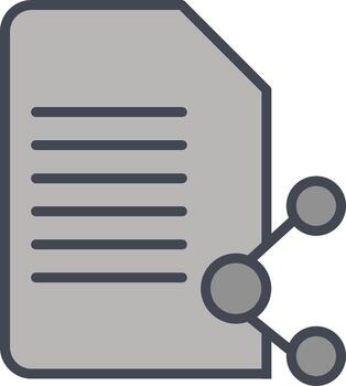 Share Document Vector Icon