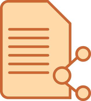 Share Document Vector Icon