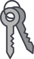 Keys Vector Icon