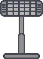 Infrared Heater Vector Icon