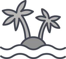 Island Vector Icon