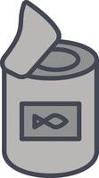 Canned Food Vector Icon