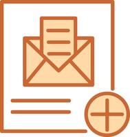 Add Mail Vector Icon