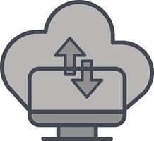 Data Transfer Vector Icon