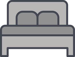 Double Bed II Vector Icon