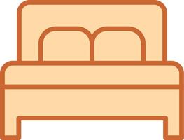 Double Bed II Vector Icon