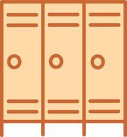 Lockers Vector Icon