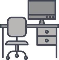 Work Space Vector Icon