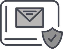 Mail Protection Vector Icon