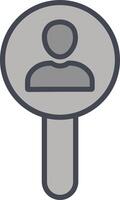 Search User Vector Icon