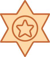 Sheriff Vector Icon