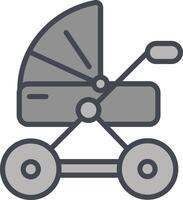 Stroller Vector Icon