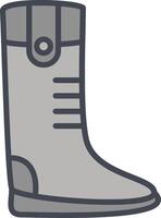 Long Boots Vector Icon