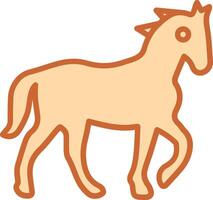 icono de vector de caballo