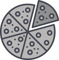 Pizza Slice Vector Icon