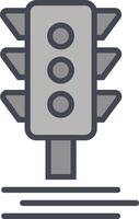 Traffic Signal Vector Icon