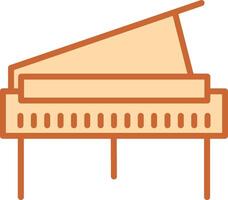 Grand Piano Vector Icon