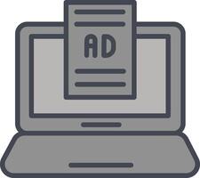 Internet Ads Vector Icon