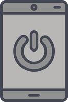 Power Button Vector Icon