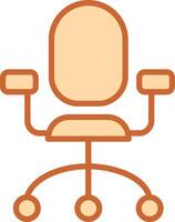 Revolving Chair Vector Icon