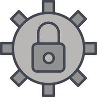 Security Settings Vector Icon