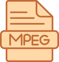 MPEG Vector Icon