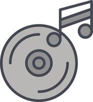 Music CD Vector Icon