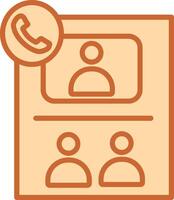 Conference Call Vector Icon