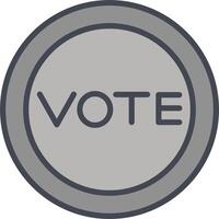 Vote Link Vector Icon