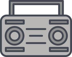 Cassette Player Vector Icon