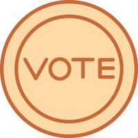 Vote Link Vector Icon