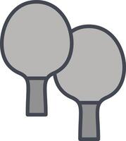 Ping Pong Vector Icon