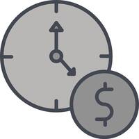 Time is Money Vector Icon