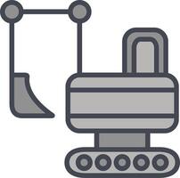 Heavy Machinery Vector Icon