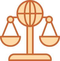 International Law Vector Icon