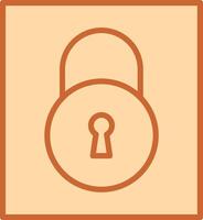 Lock II Vector Icon