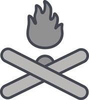 Bonfire Vector Icon