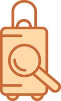 Find Luggage Vector Icon