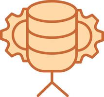 Database Management Vector Icon