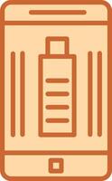 Mobile Battery Vector Icon