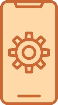 Mobile App Developing Vector Icon