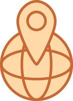Global Locations Vector Icon