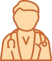 Male Doctor Vector Icon