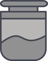 Jar on Display Vector Icon